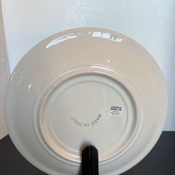 Crate and Barrel Gerber Daisy Buffet Plate   Made in Italy - Picture 3 of 14